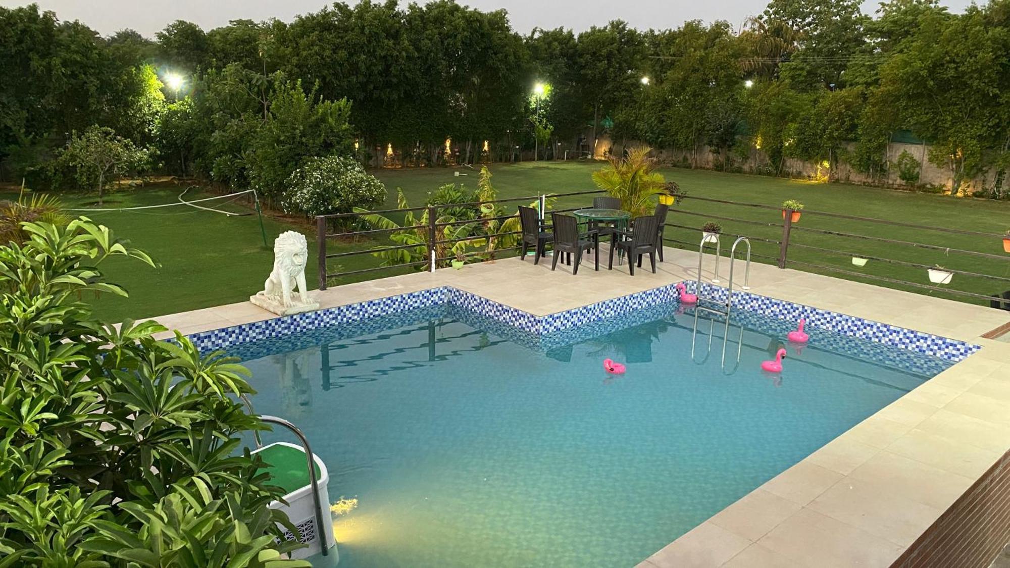 The Singh Farm Cosy Private Pool Farm Villa Gurgaon Exterior foto