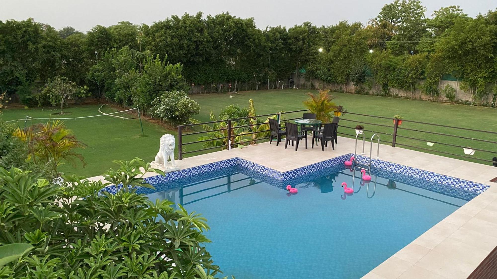 The Singh Farm Cosy Private Pool Farm Villa Gurgaon Exterior foto